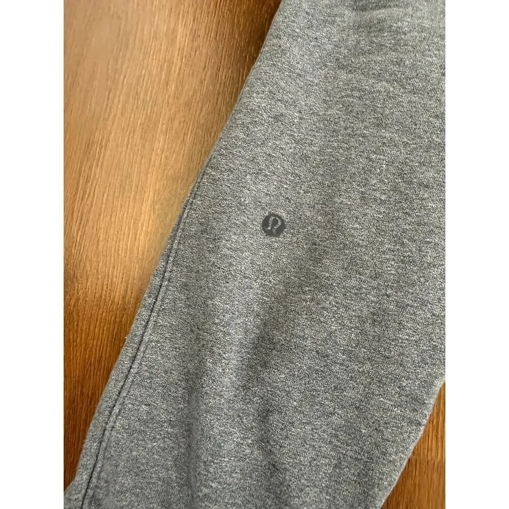 Lululemon Women's Warm Down Jogger II Heathered Navy Sz 4 Athleisure Lounge